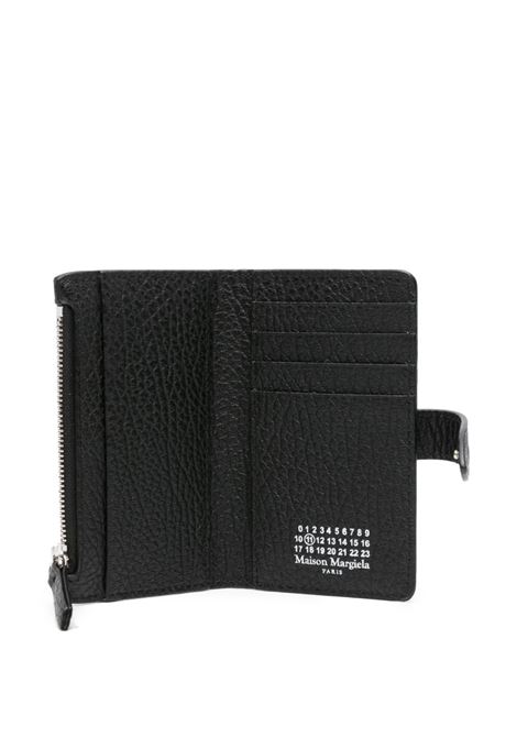 portafoglio four stitches zip unisex nero MAISON MARGIELA | SA1VX0019 P4455T8013